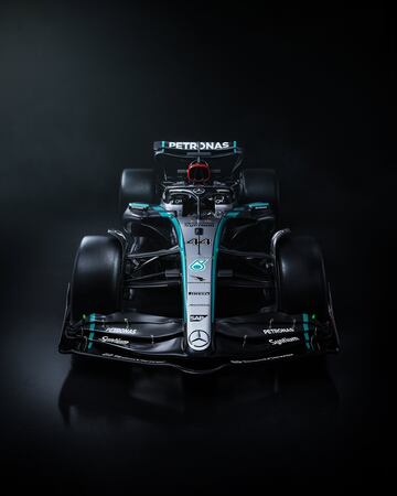 Presentación del nuevo Mercedes-AMG PETRONAS F1 Team para la temporada 2024. El evento ha tenido lugar en el circuito de Silverstone.