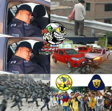 Este sábado en el Estadio Azteca, Águilas y Felinos se medirán en una edición más del Clásico Capitalino, por lo que los memes ya empiezan a ponerle sabor al duelo.