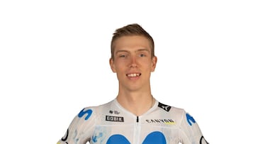 Filip Maceijuk posa para Movistar.