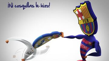El cartón de Moska del Clásico Español.