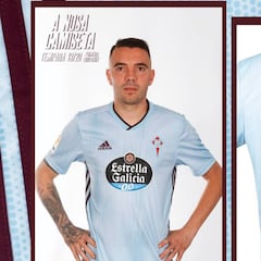 El Celta presenta su nueva camiseta sin Maxi ni Lobotka