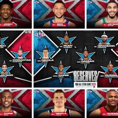Ya se conocen los reservas del All Star: Butler, Jokic, Westbrook...