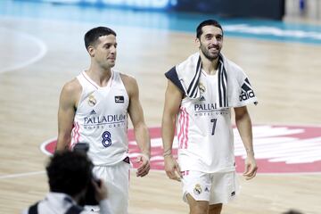 El argentino acabó con 20 puntos, 4 asistencias y 5 robos ante el Manresa y se fue ovacionado por sus compañeros. Se despide a lo grande dejando al Real Madrid invicto.