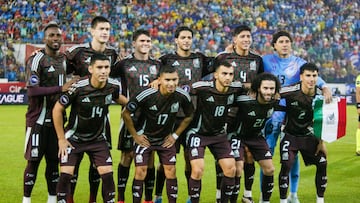 SAN PEDRO SULA, HONDURAS. NOVEMBER 15th: Teamphoto of Mexico during the League A quarterfinals match between Honduras and México in the Concacaf Nations League, held at the Francisco Morazan stadium, in San Pedro Sula, Honduras.
(PHOTO BY DAVID GARCIA/STRAFFONIMAGES/MANDATORY CREDIT/EDITORIAL USE/NOT FOR SALE/NOT ARCHIVE)
