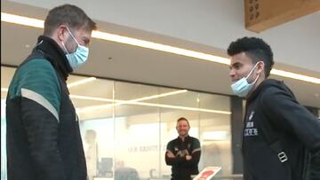 Luis Díaz llega a Inglaterra: Así fue su primer día con Liverpool