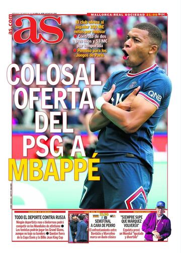 Las portadas de AS de marzo