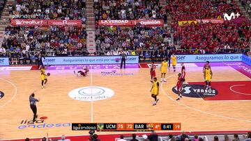 Resumen del UCAM Murcia vs. Barcelona de Liga Endesa