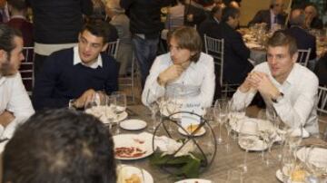 Toni Kroos, Mateo Kovacic, Gareth Bale y Luka Modric.