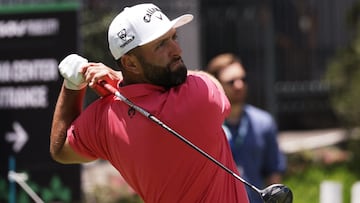 Golf - LIV Golf Mexico - Club de Golf Chapultepec, Mexico City, Mexico - April 18, 2026 Legion XIII's Jon Rahm in action during the third round REUTERS/Henry Romero