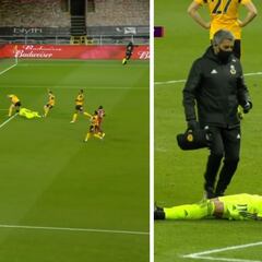 La terrible escena que manda a Rui Patricio al hospital