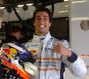 Ricciardo lleva la locura a Hispania
