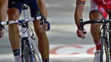 Alejandro Valverde ganó en el último centímetro a 'Purito' Rodriguez, con quien mantuvo un emocionante duelo final.