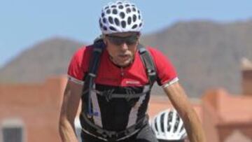 Moracho, durante una etapa.