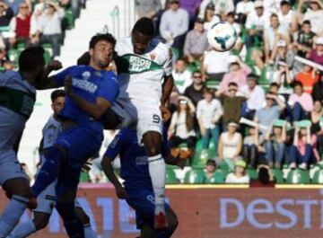 Boakye marca el 1-0.