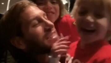 La tierna felicitación de cumpleaños de Sergio Ramos a su hijo Marcos