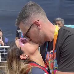 Se enamoró de una campeona chilena y así habla después que ella ganó el primer oro para el país en Santiago 2023