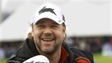 El actor Russell Crowe, se declara fan de la selecci車n de Polonia.
