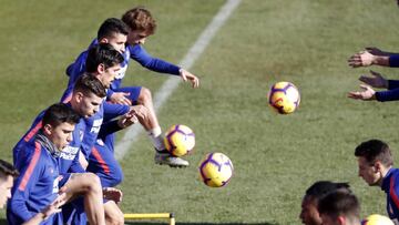 07/12/18 ENTRENAMIENTO ATLETICO DE MADRID