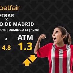 SD Eibar vs. Atlético de Madrid: horario, dónde ver, pronósticos y clasificación