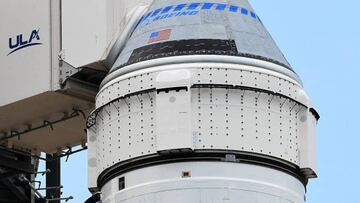 CAPE CANAVERAL, FLORIDA, USA - MAY 18 : The ULA Atlas V rocket carrying Boeingâs Starliner spacecraft stands at Space Launch Complex 41 for the Orbital Flight Test-2 (OFT-2) mission to the International Space Station at Cape Canaveral Space Force Station on May 18, 2022 in Cape Canaveral, Florida. Launch is scheduled for May 19, 2022 at 6:54 p.m. EDT. (Photo by Paul Hennessy/Anadolu Agency via Getty Images)