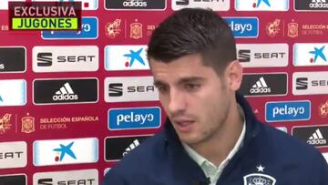 Morata se sincera en Jugones: "Pens¨¦ en irme muy lejos..."