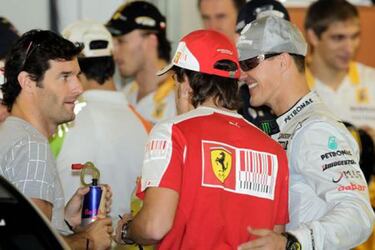 ¿Es Schumacher rival para Alonso?