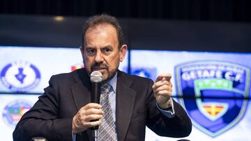 Ángel Torres, presidente y propietario del Getafe.