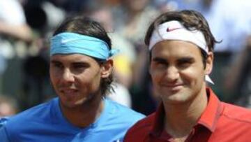 NUEVO DUELO. Nadal y Federer se volverán a ver las caras en Londres.