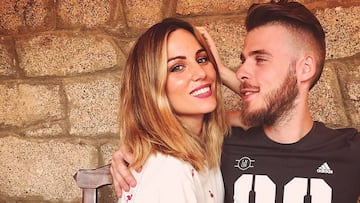 De Gea presume de Edurne desnuda en la cama en Instagram