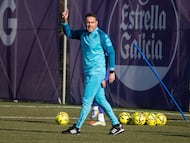 Tevenet, a los mandos del Real Valladolid.