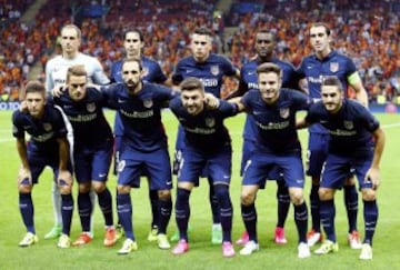 Galatasaray-Atlético de Madrid en imágenes