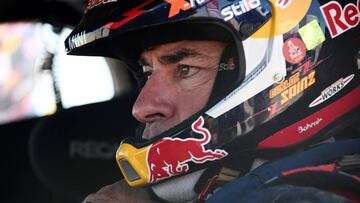 Carlos Sainz en el Dakar 2020.