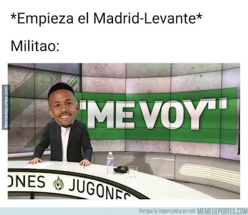 Los mejores memes de la derrota del Real Madrid ante el Levante