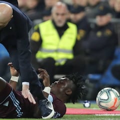 Aidoo: "Me sentí mal al ver que la gente se reía de mi choque con Zidane"