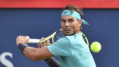 Rafa Nadal, durante un partido.