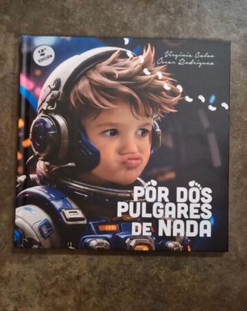 Portada del cuento solidario con la historia de Darío y el diagnóstico de la FOQ.