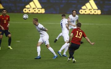 Dani Olmo anotó el 1-0.