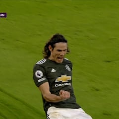 ¡¡¡Cavani!!! Sobre la bocina para darle el triunfo al United como mejor sabe