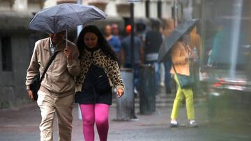 Santiago, 31 de Diciembre 2022.
Lluvia en Santiago durante el ultimo dia del año.
Jonnathan Oyarzun/Aton Chile