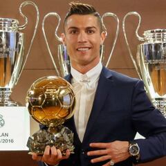 Cristiano gana el Balón de Oro