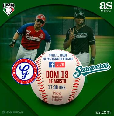 Saraperos busca remontar la serie sobre Generales