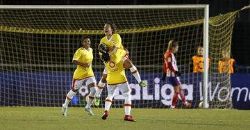 Buena presentación de Santa Fe en España en el partido por la Copa Dimayor-LaLiga Women ante Atlético Madrid. Melissa Herrera marcó el gol para el 1-1 final.