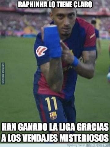Robo, atraco... Los memes m¨¢s divertidos del Cl¨¢sico
