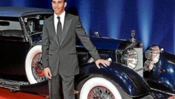 <b>PREMIOS. </b>Hamilton es una grandísima estrella en su país.