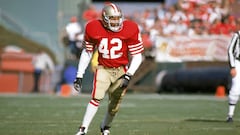 El feroz back defensivo ayud&oacute; a los 49ers a ganar cuatro Super Bowls en la d&eacute;cada de los 80; termin&oacute; su carrera con 63 intercepciones.