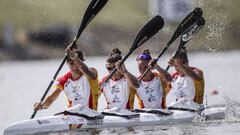 Inicio inmejorable para los nuestros en el Mundial: finales en los K4