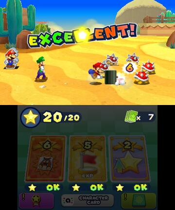 Captura de pantalla - Mario & Luigi: Paper Jam Bros. (3DS)