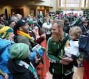 Reciben a los Timbers de Portland como héroes