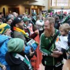 Reciben a los Timbers de Portland como héroes