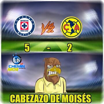 Los memes celebran al Cruz Azul y acaban con América